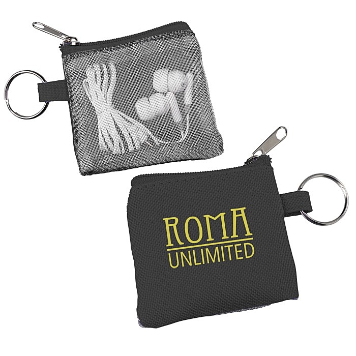 Custom Earbuds with Pouch