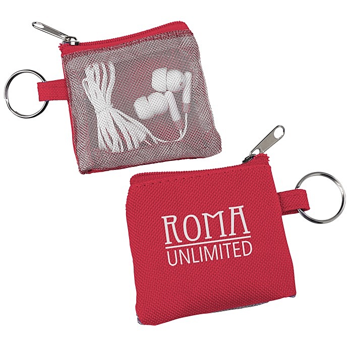 Custom Earbuds with Pouch