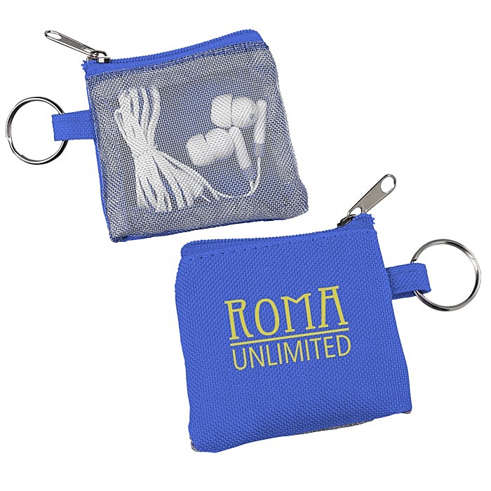 Custom Earbuds with Pouch