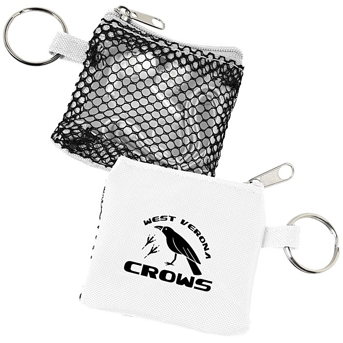 Custom Sporty Pouch with Colourful Earbuds