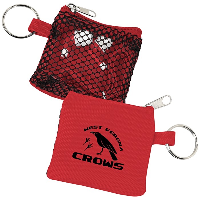 Custom Sporty Pouch with Colourful Earbuds