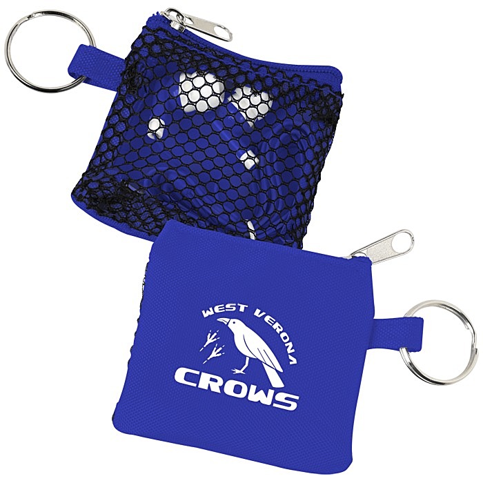 Custom Sporty Pouch with Colourful Earbuds