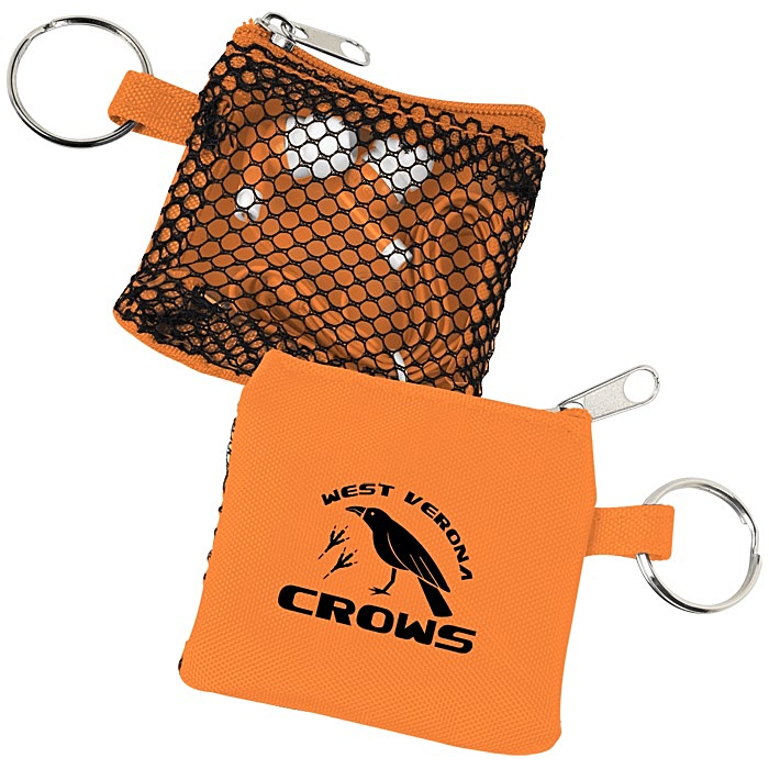 Custom Sporty Pouch with Colourful Earbuds