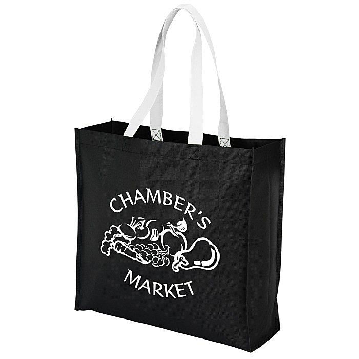 Custom Colour Handle Tote - 14 1/2 inches x 15 1/2 inches