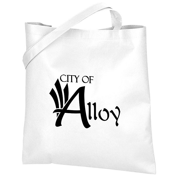 Custom Stay Shut Non-Woven Flat Tote