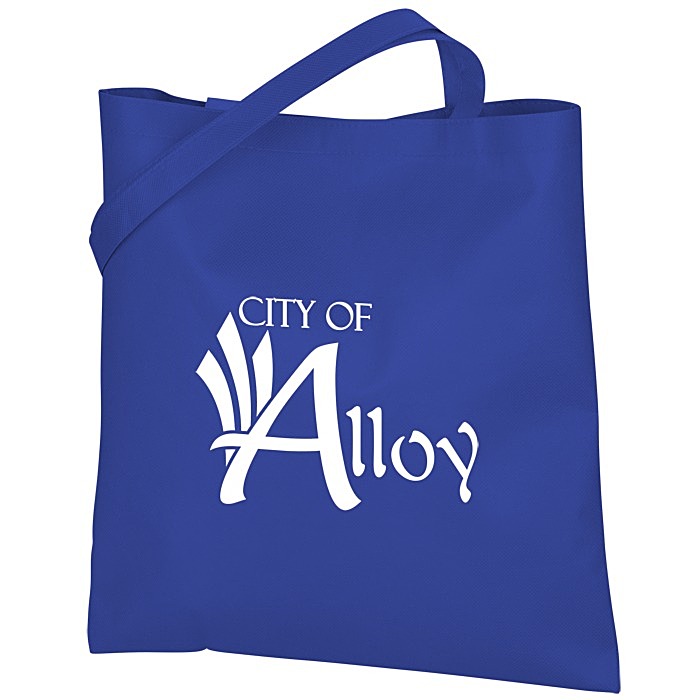 Custom Stay Shut Non-Woven Flat Tote