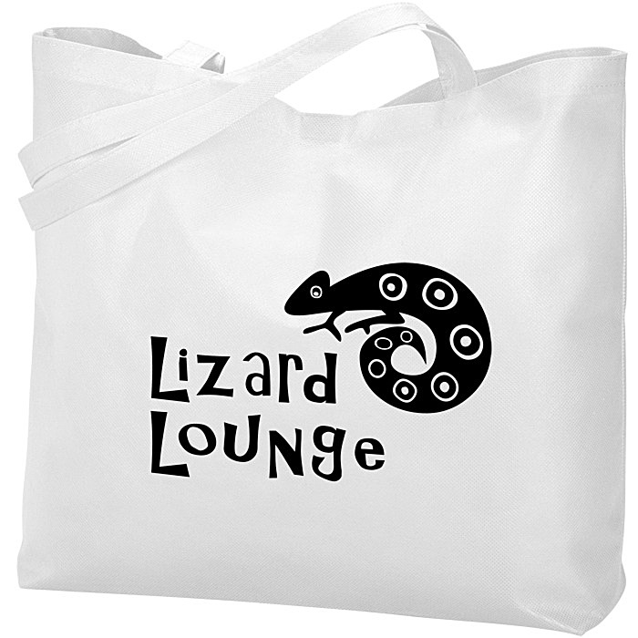Custom Stay Shut Non-Woven Tote - 15 inches x 21 inches