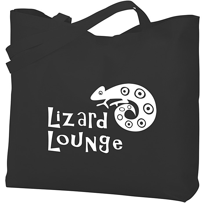 Custom Stay Shut Non-Woven Tote - 15 inches x 21 inches