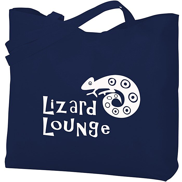Custom Stay Shut Non-Woven Tote - 15 inches x 21 inches