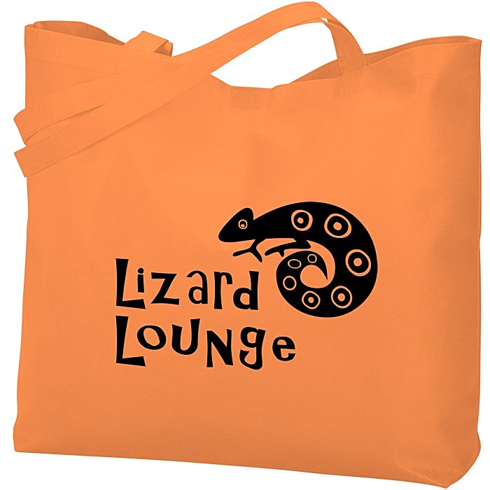 Custom Stay Shut Non-Woven Tote - 15 inches x 21 inches