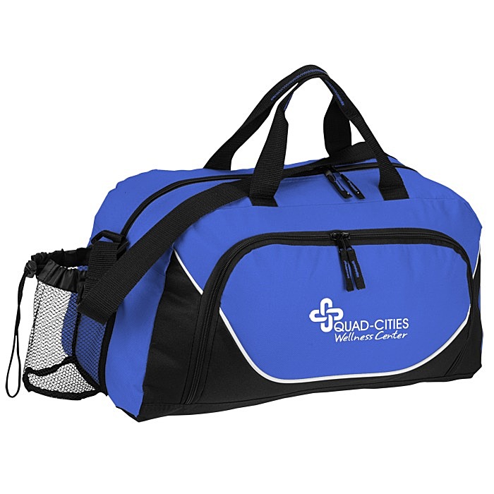 Custom Colourblock Duffel Bag
