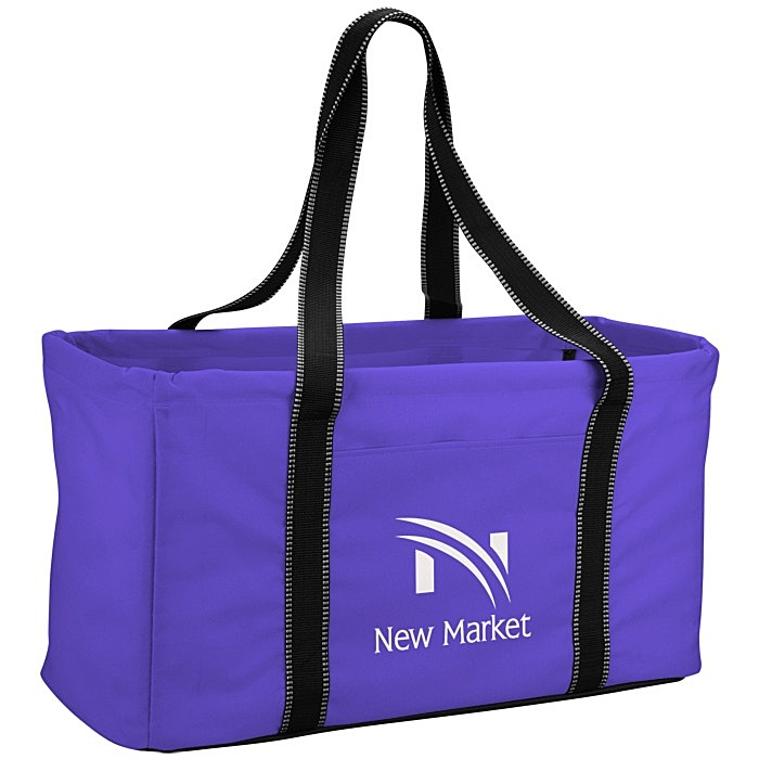 Custom Front Pocket Utility Tote