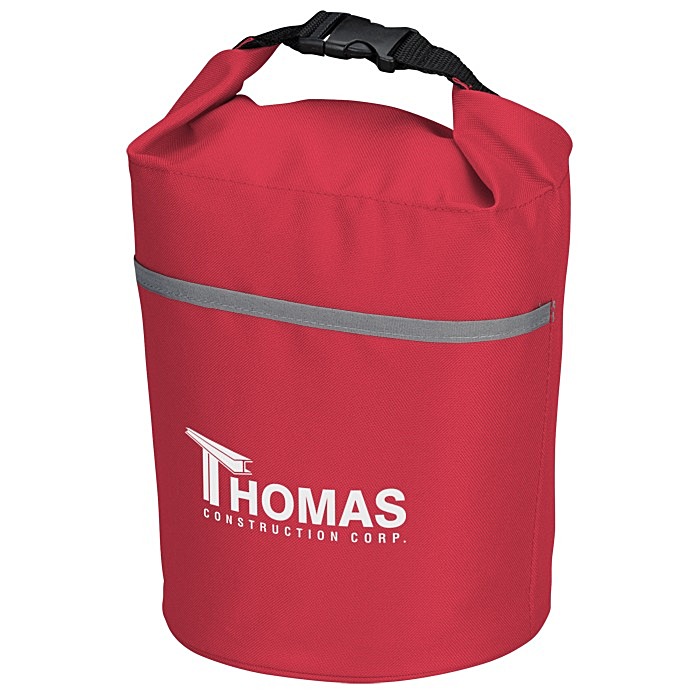 Custom Hilltop Bucket Lunch Cooler Bag