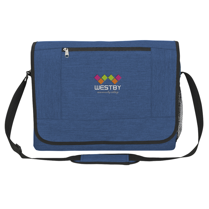 Custom High Line Messenger Bag - Embroidered
