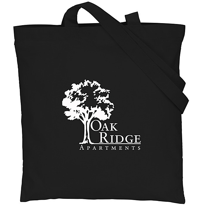 Custom Cotton Sheeting Tote - 15 inches x 15 inches