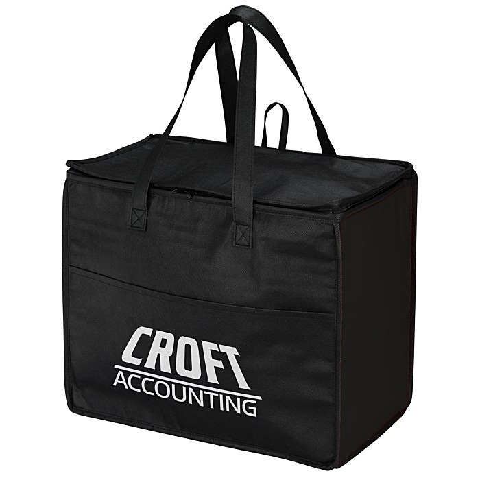 Custom Checkout Insulated Cooler Tote - 24 hr