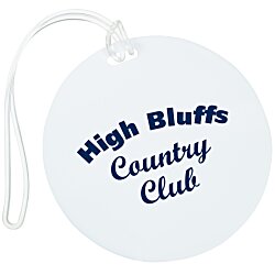 Custom Round Golf Bag Tag