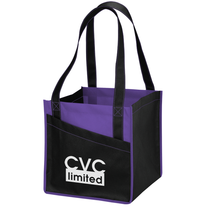 Custom Angled Pocket Square Tote