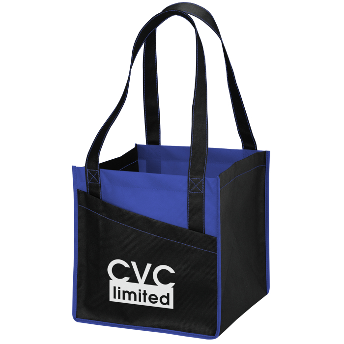 Custom Angled Pocket Square Tote