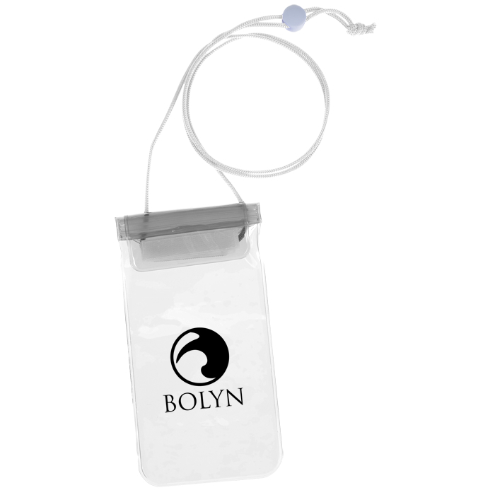 Custom Waterproof Phone Pouch with Neck Cord