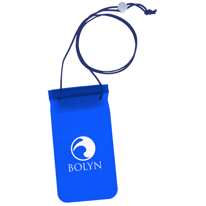 Custom Waterproof Phone Pouch with Neck Cord