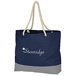 Custom Boca Rope Handle Tote