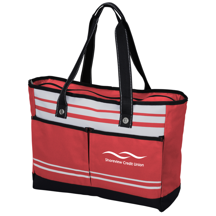 Custom Striped Bonita Tote