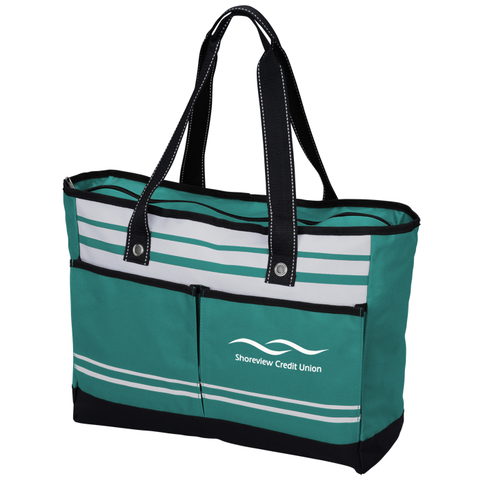 Custom Striped Bonita Tote