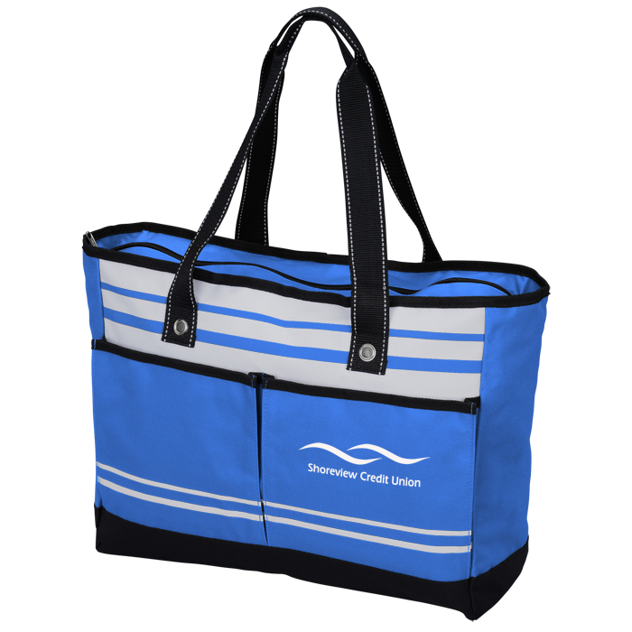 Custom Striped Bonita Tote