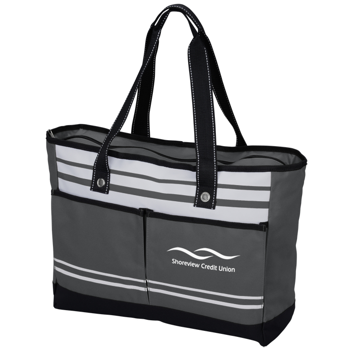 Custom Striped Bonita Tote