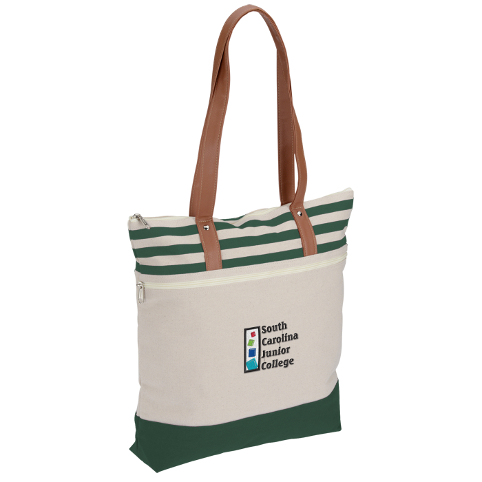 Custom Granby Cotton Tote - Embroidered