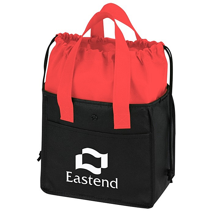 Custom Point Cinch Top Cooler Bag - 24 hr