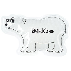 Custom Shaped Mini Aqua Pearls Hot/Cold Pack - Polar Bear