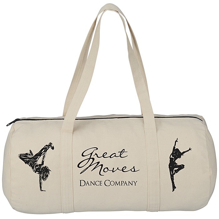 Custom Chroma Zip 10-oz Cotton Duffel