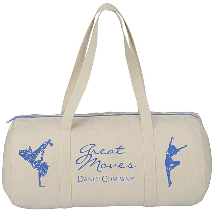 Custom Chroma Zip 10-oz Cotton Duffel