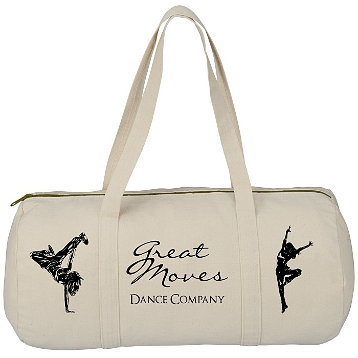 Custom Chroma Zip 10-oz Cotton Duffel