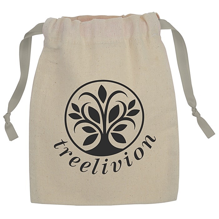 Custom Goodie Chroma Cord Bag - 8 1/8 inches x 6 3/4 inches