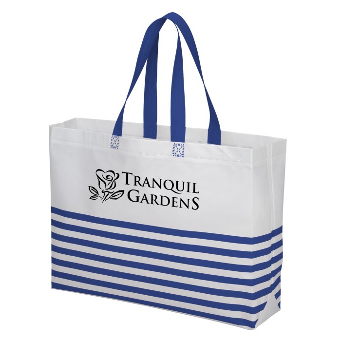 Custom Piedmont Striped Tote