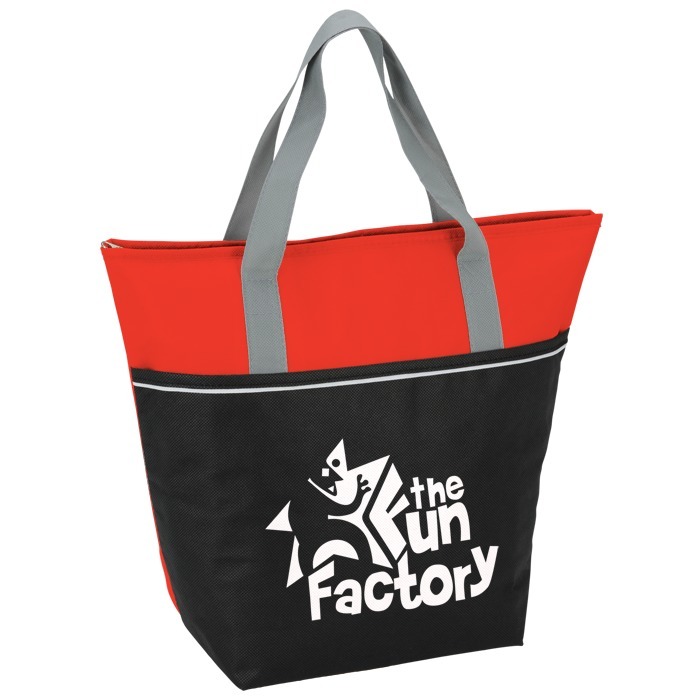 Custom Large Totable Lunch Cooler Tote - 17