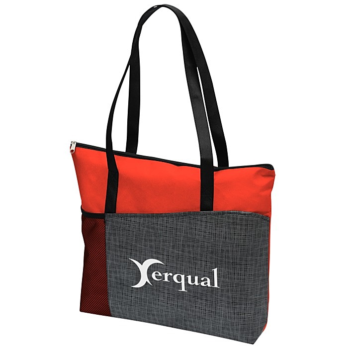 Custom Etched Pocket Tote