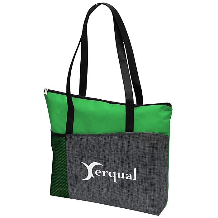 Custom Etched Pocket Tote