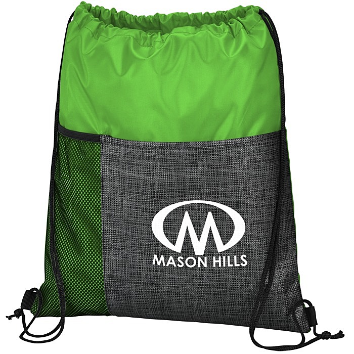 Custom Etched Pocket Drawstring Sportpack
