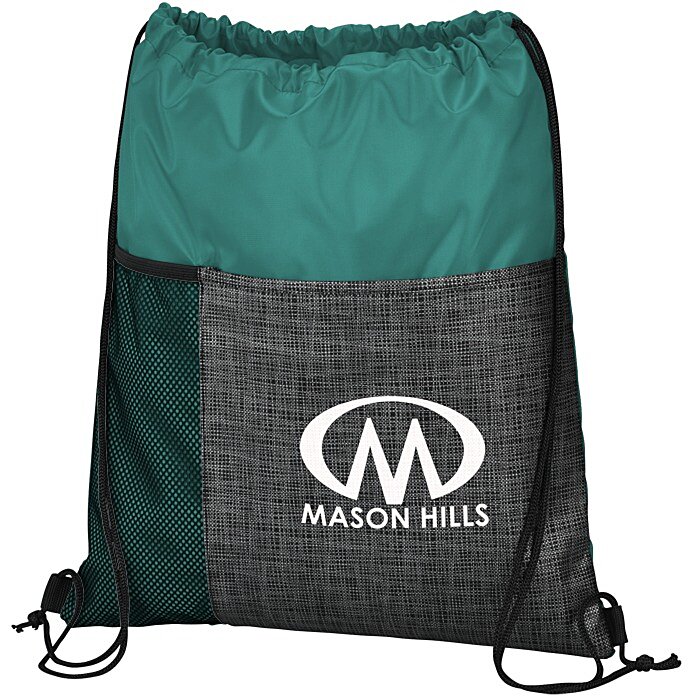 Custom Etched Pocket Drawstring Sportpack