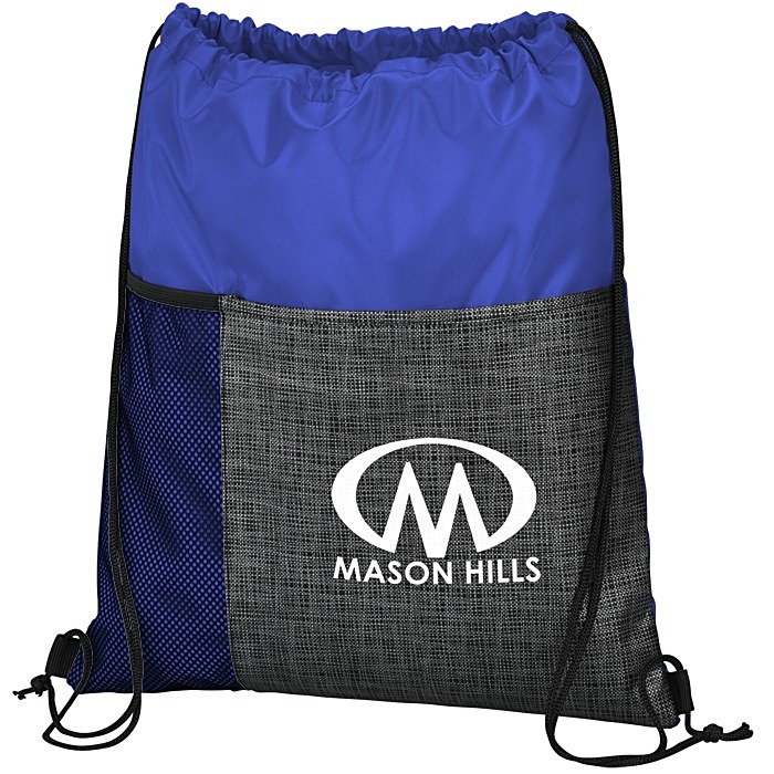 Custom Etched Pocket Drawstring Sportpack