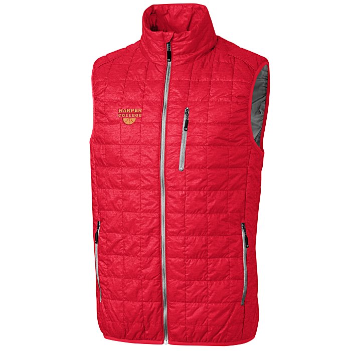 Custom Cutter & Buck Rainier Packable Vest - Men's