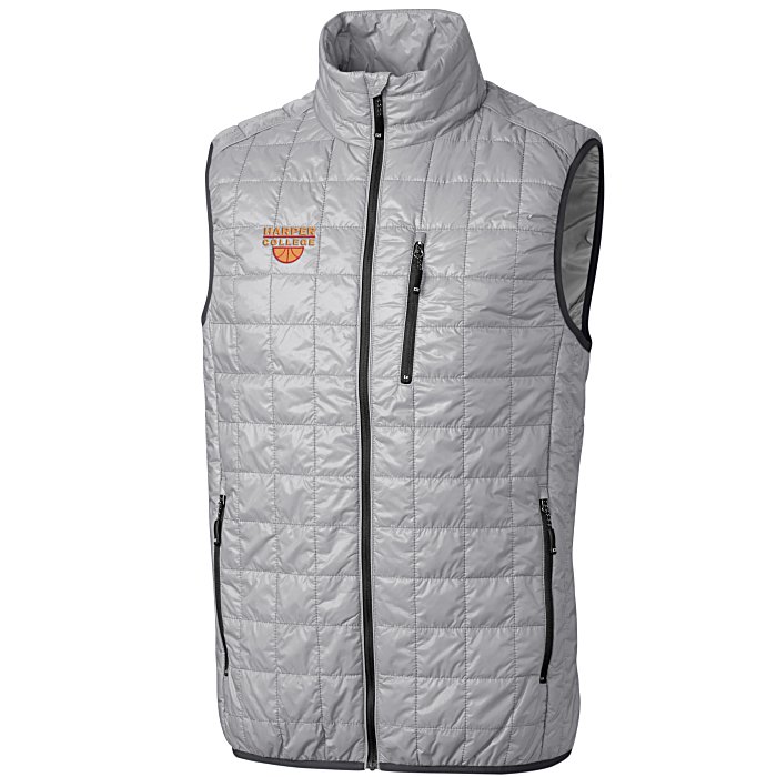 Custom Cutter & Buck Rainier Packable Vest - Men's