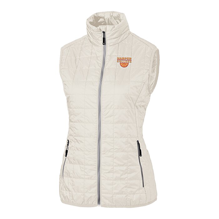 Custom Cutter & Buck Rainier Packable Vest - Ladies'