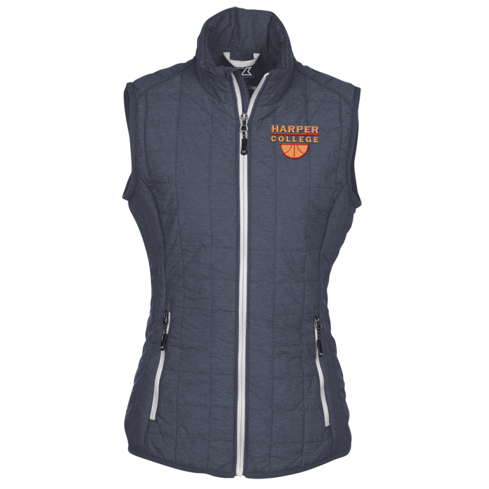 Custom Cutter & Buck Rainier Packable Vest - Ladies'