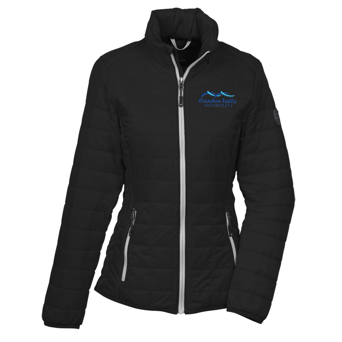 Custom Cutter & Buck Rainier Packable Jacket - Ladies'