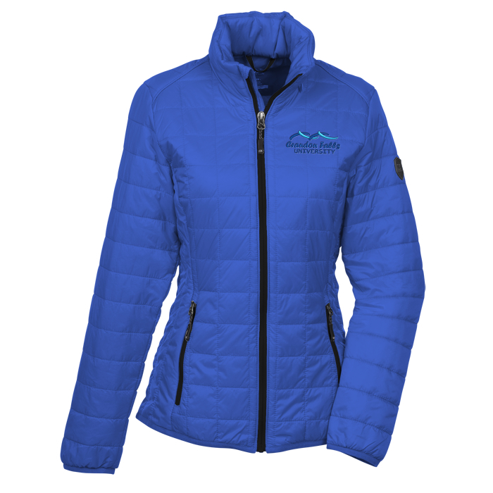 Custom Cutter & Buck Rainier Packable Jacket - Ladies'